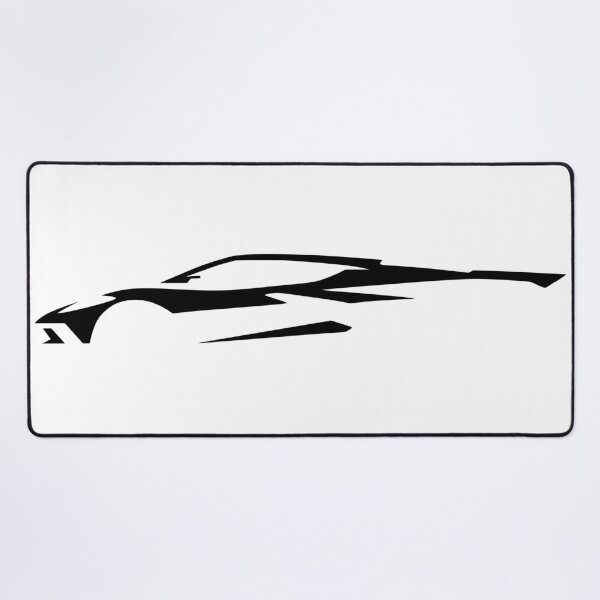 Item preview, Chevrolet Corvette C8 silhouette designed and sold by pr0xy.