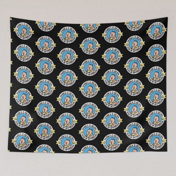 Item preview, Snake & Bean Seal Of Approval Stamp Graphic designed and sold by GO SHIRT-TEE.