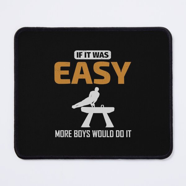 Item preview, Artistic Gymnastics Pommel Horse Gymnast Funny Saying designed and sold by TastefulTees.