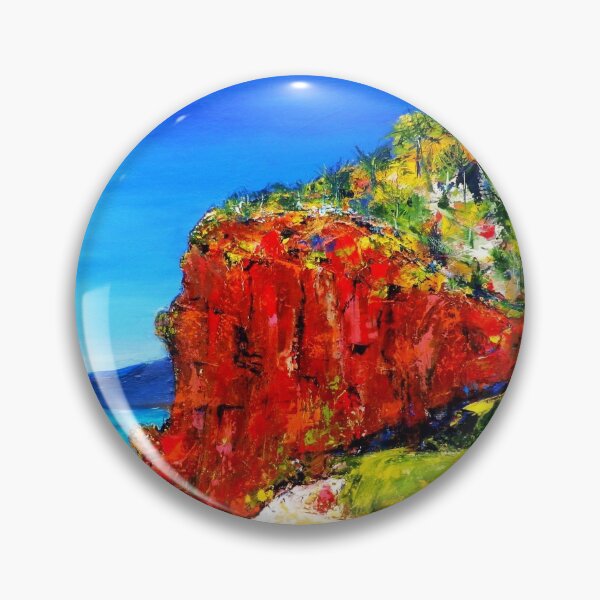 Item preview, "Red Bluff" Mornington Beach designed and sold by Belinda "BillyLee" NYE (Printmaker).