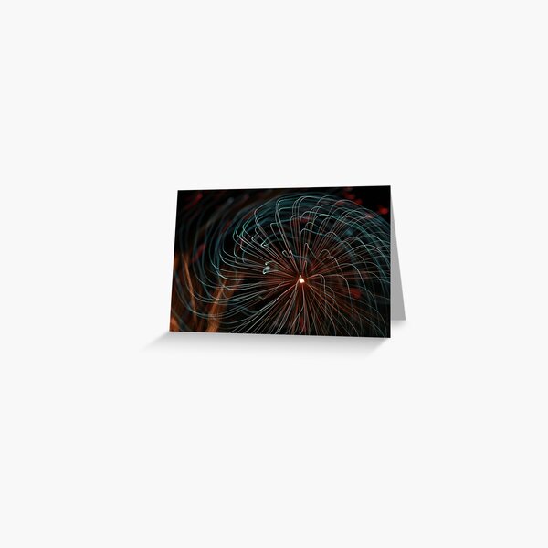 fireworks Greeting Card