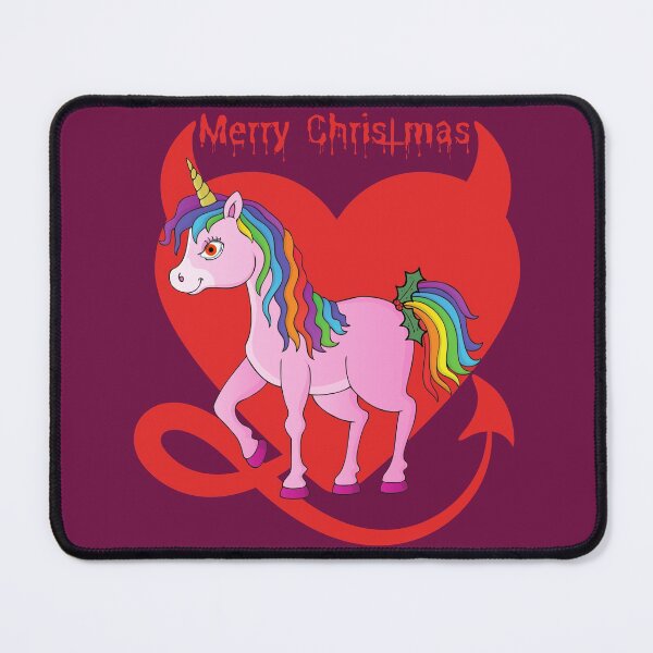 Item preview, Cute Christmas Evil unicorn designed and sold by Tshepomuza.