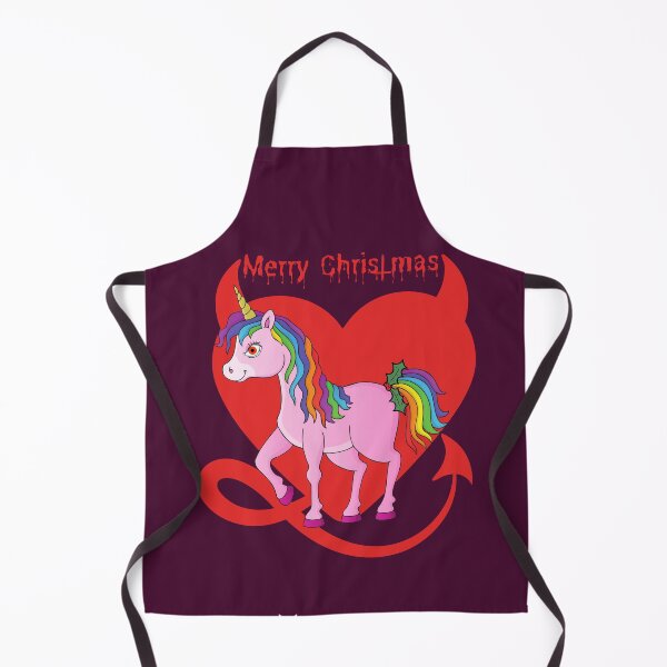 Item preview, Cute Christmas Evil unicorn designed and sold by Tshepomuza.