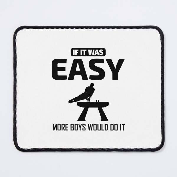 Item preview, Artistic Gymnastics Pommel Horse Gymnast Funny Saying designed and sold by TastefulTees.