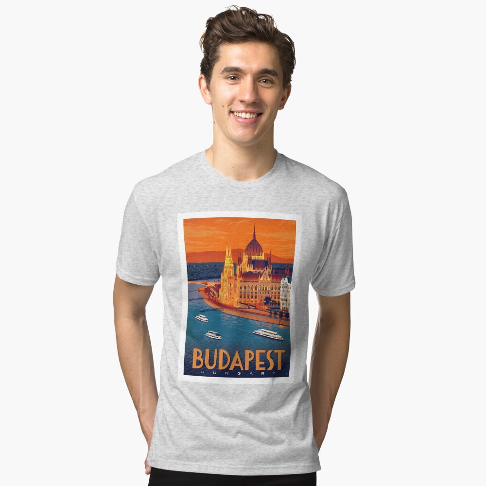 Item preview, Tri-blend T-Shirt designed and sold by posterbobs.
