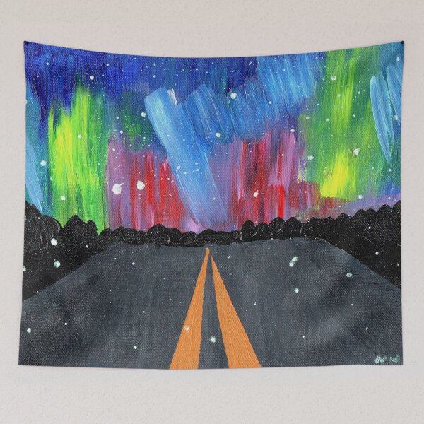 Item preview, Northern Lights Highway designed and sold by Niina  Niskanen.