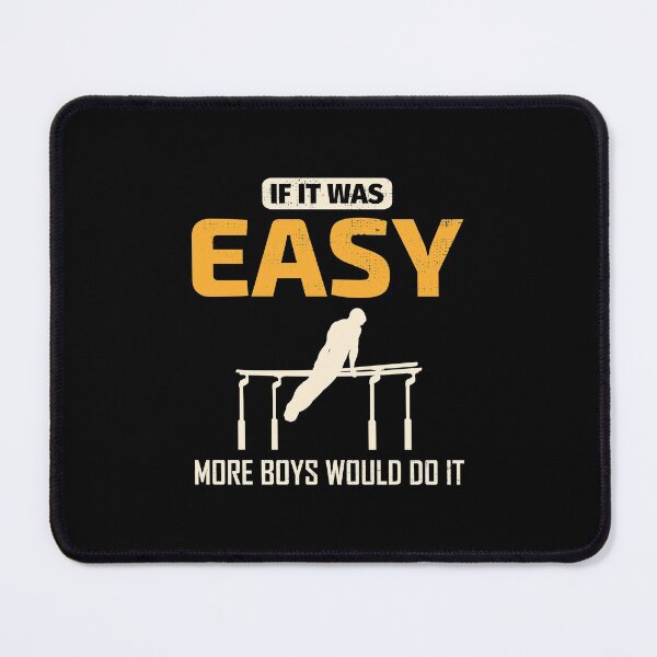 Item preview, Artistic Gymnastics Parallel Bars Gymnast Funny Saying designed and sold by TastefulTees.