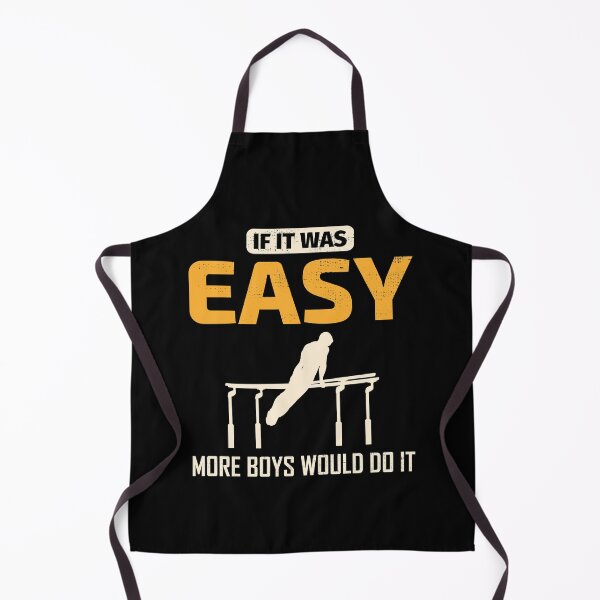 Item preview, Artistic Gymnastics Parallel Bars Gymnast Funny Saying designed and sold by TastefulTees.