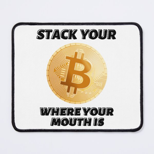 Item preview, Stack your BTC designed and sold by ThreadsByCampion.