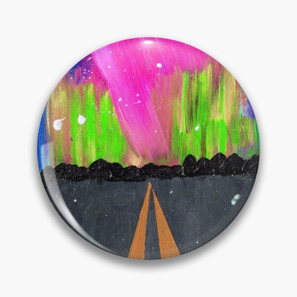 Item preview, Northern Lights Highway - Pink Palette designed and sold by Niina  Niskanen.