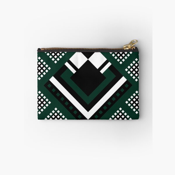 Item preview, Zimbabwe | Modified Traditional Retso Pattern( Dark Green, White and Black)  designed and sold by DesignbyDAE.