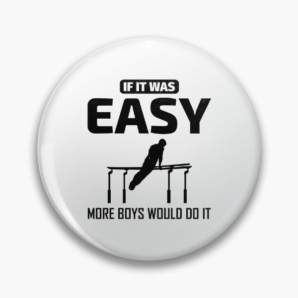 Item preview, Artistic Gymnastics Parallel Bars Gymnast Funny Saying designed and sold by TastefulTees.