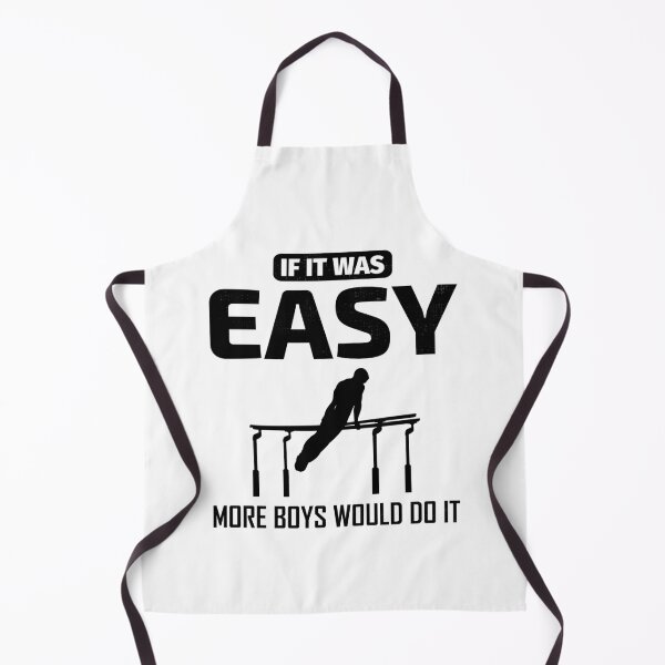 Item preview, Artistic Gymnastics Parallel Bars Gymnast Funny Saying designed and sold by TastefulTees.