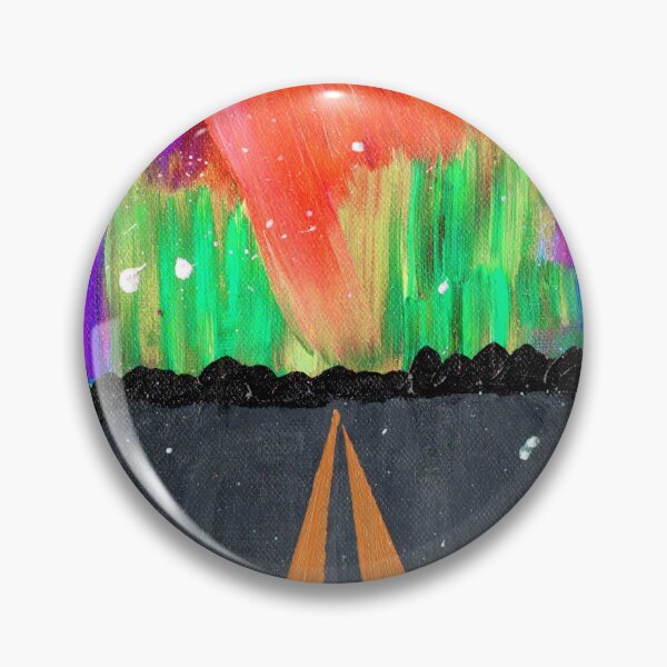 Item preview, Northern Lights Highway - Orange Palette designed and sold by Niina  Niskanen.