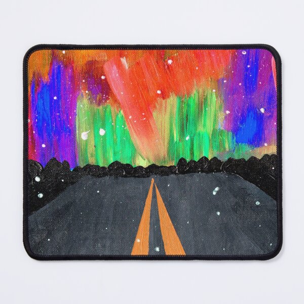 Item preview, Northern Lights Highway - Orange Palette designed and sold by Niina Niskanen.