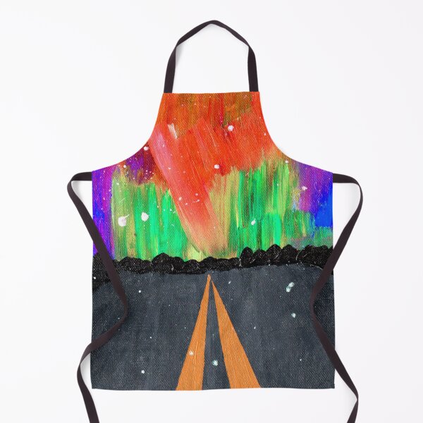 Item preview, Northern Lights Highway - Orange Palette designed and sold by Niina Niskanen.