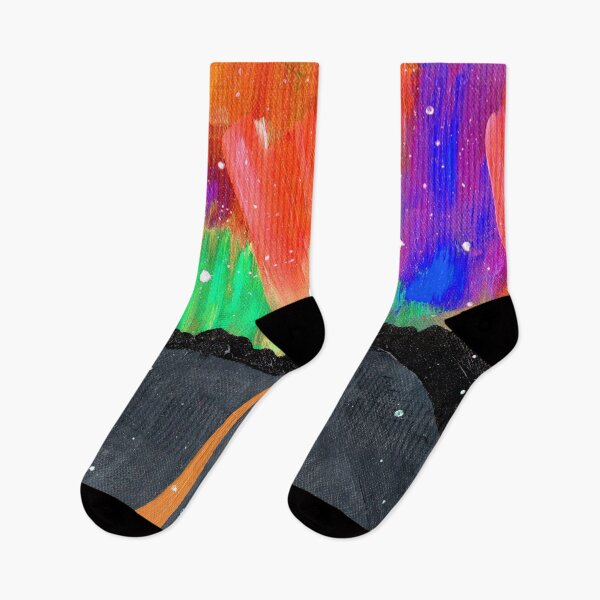 Item preview, Northern Lights Highway - Orange Palette designed and sold by Niina  Niskanen.
