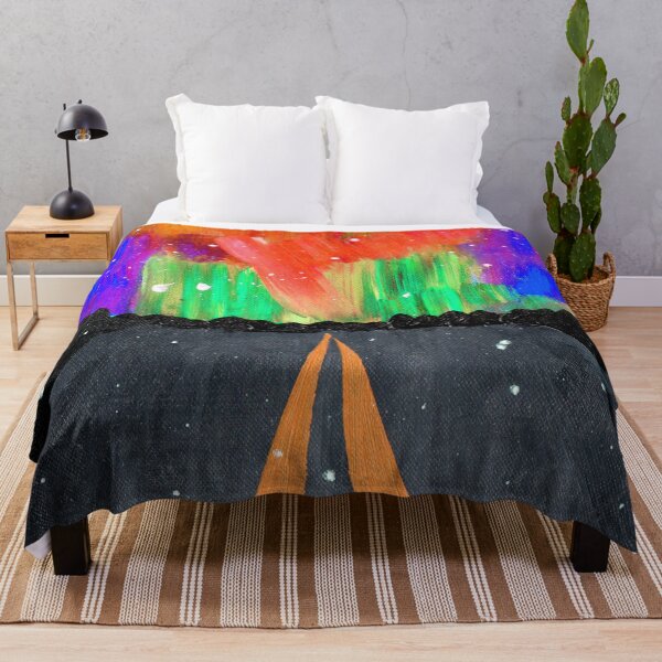 Item preview, Northern Lights Highway - Orange Palette designed and sold by Niina Niskanen.