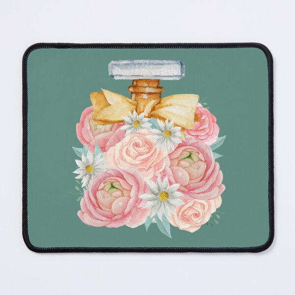 Item preview, Pretty Pink Flower Perfume Bottle with A Bow designed and sold by Alicia Chee.