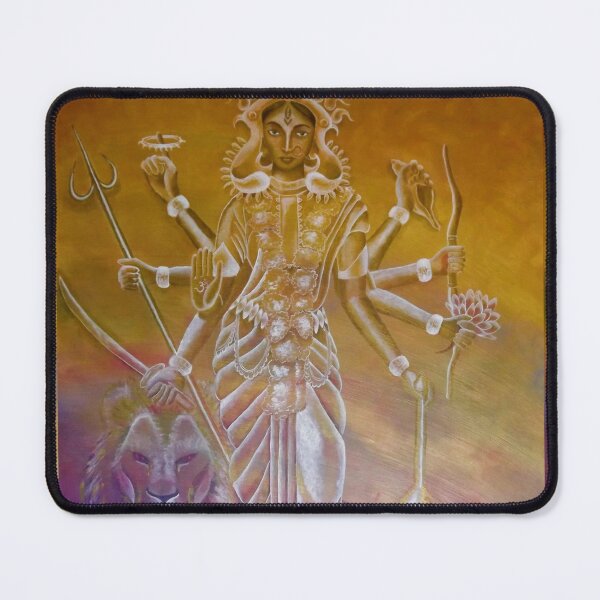 Item preview, Durga - Goddess of Victory designed and sold by Nic Phillips Sacred Art.