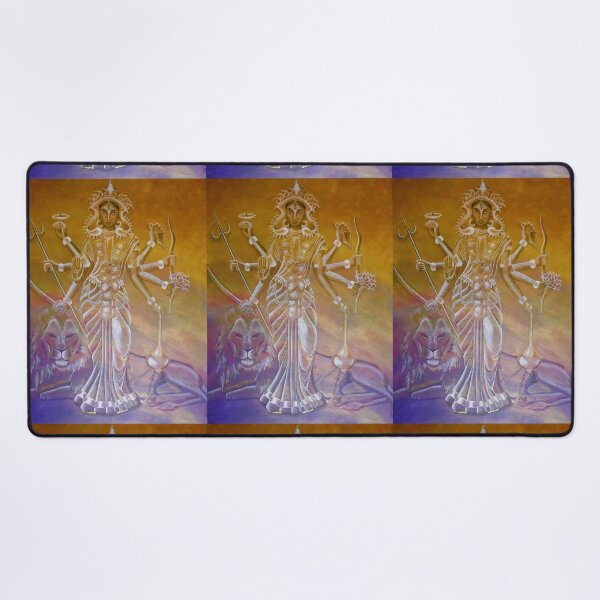 Item preview, Durga - Goddess of Victory designed and sold by Nic Phillips Sacred Art.