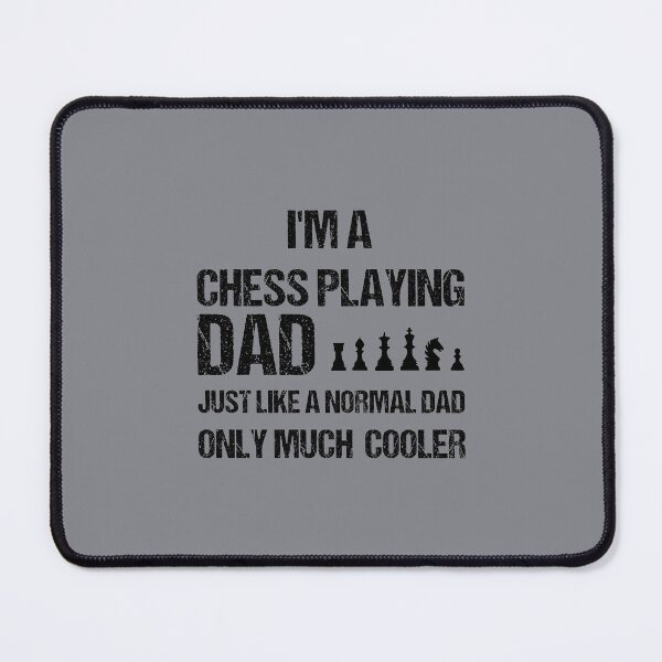 Item preview, Chess playing dad t, funny, gift for dad, fathers day, pun jokes, chess, checkmate, chessboard, bishop, chessman, check designed and sold by Beinfashion.