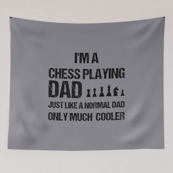 Item preview, Chess playing dad t, funny, gift for dad, fathers day, pun jokes, chess, checkmate, chessboard, bishop, chessman, check designed and sold by Beinfashion.