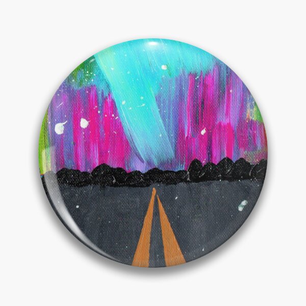 Item preview, Northern Lights Highway - Turquoise Palette designed and sold by Niina  Niskanen.