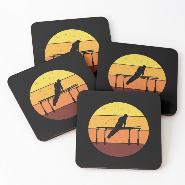 Item preview, Artistic Gymnastics Parallel Bars Gymnast Vintage Retro designed and sold by TastefulTees.