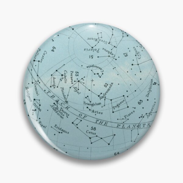 Item preview, Star map October Midnight designed and sold by Salocin.