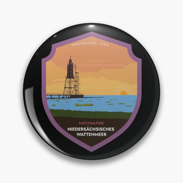 Item preview, Nationalpark Niedersächsisches Wattenmeer (Deutschland) designed and sold by Rapaz Designs.