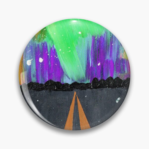 Item preview,  Northern Lights Highway - Green Palette designed and sold by Niina  Niskanen.
