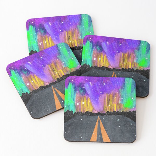 Artikelvorschau, Northern Lights Highway - Lila Palette entworfen und verkauft von Niina  Niskanen.