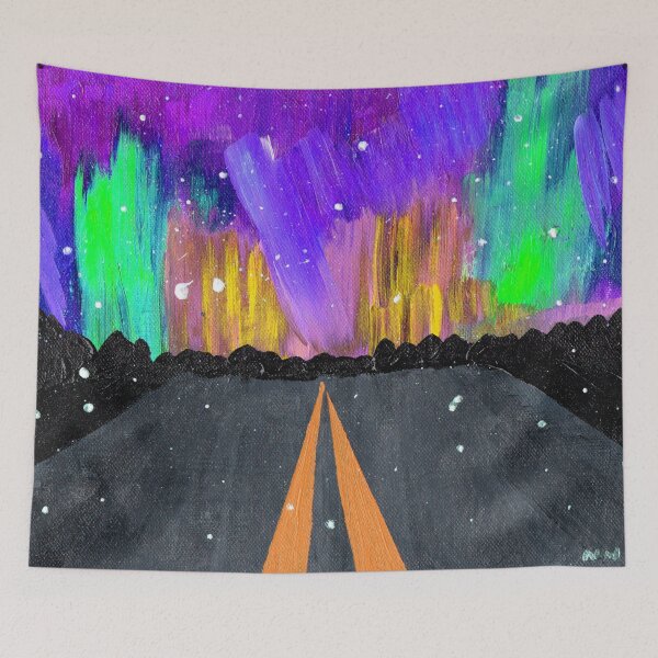 Item preview, Northern Lights Highway - Purple Palette designed and sold by Niina  Niskanen.