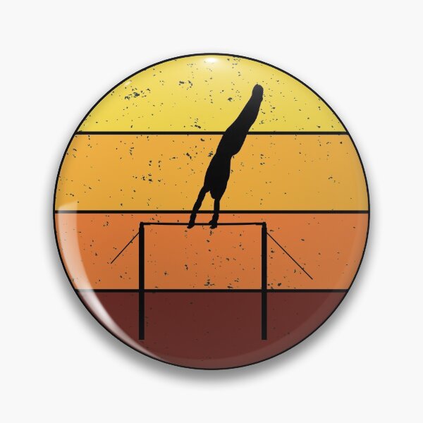 Item preview, Artistic Gymnastics Horizontal Bar Gymnast Vintage Retro designed and sold by TastefulTees.