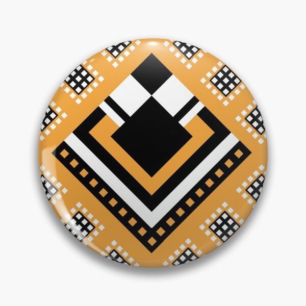 Item preview, Zimbabwe | Modified Traditional Retso Pattern( Yellow, White and Black)  designed and sold by DesignbyDAE.