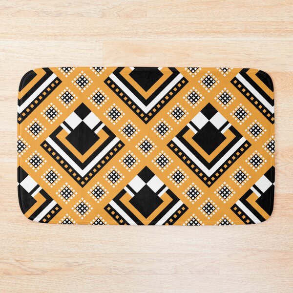Item preview, Zimbabwe | Modified Traditional Retso Pattern( Yellow, White and Black)  designed and sold by DesignbyDAE.