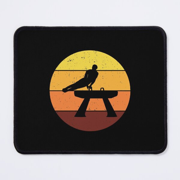 Item preview, Artistic Gymnastics Pommel Horse Gymnast Vintage Retro designed and sold by TastefulTees.