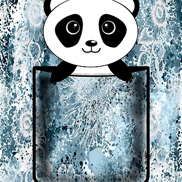 Artwork thumbnail, Panda In Pocket by LRGraphics
