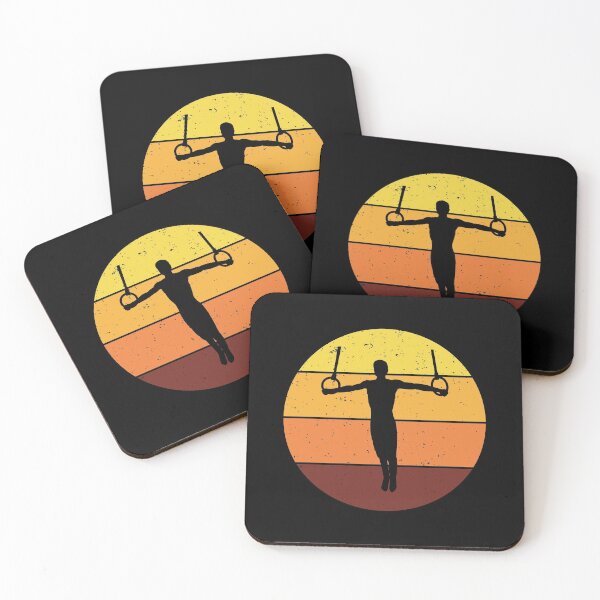 Item preview, Artistic Gymnastics Still Rings Gymnast Vintage Retro designed and sold by TastefulTees.