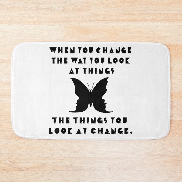Item preview, Inspirational Saying Change of Perspective designed and sold by CreatDifference.