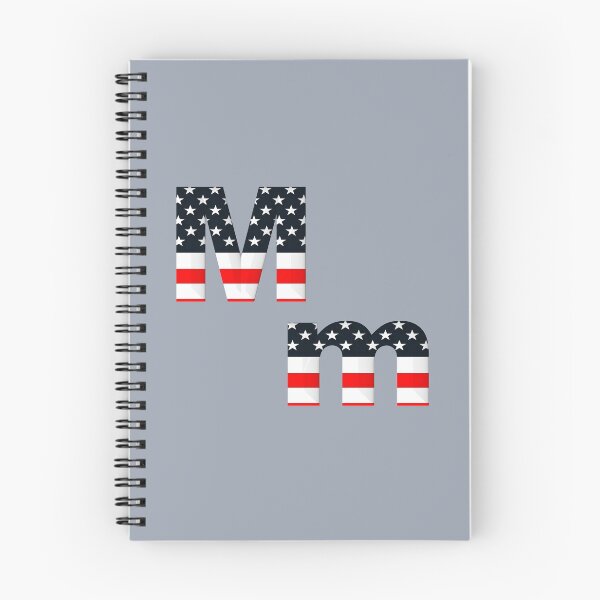 Item preview, alphabet USA M designed and sold by mostheristore.