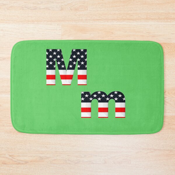 Item preview, alphabet USA M designed and sold by mostheristore.