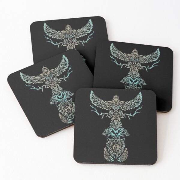 Item preview, eagle, snake, deer, wolf, bear designed and sold by DenUll.