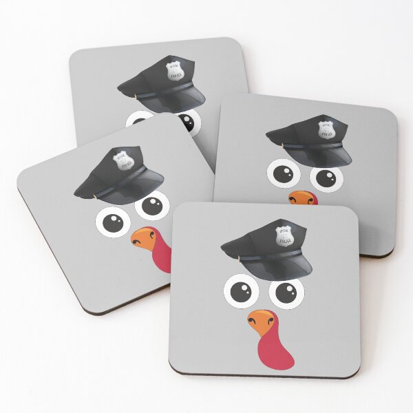 Item preview, Police Officer Thanksgiving Turkey Face  designed and sold by AshzShop.