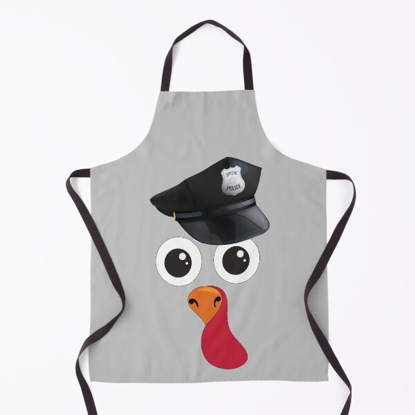 Item preview, Police Officer Thanksgiving Turkey Face designed and sold by AshzShop.