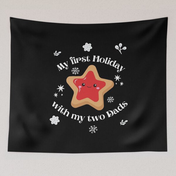 Item preview, My First Holiday with my Two Dads  designed and sold by charqui.
