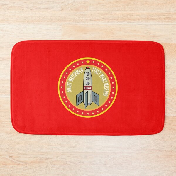 Item preview, Mars mission badge for the indispensable Night Watchman designed and sold by KoandZo.