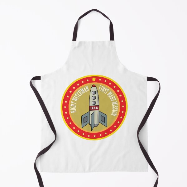 Item preview, Mars mission badge for the indispensable Night Watchman designed and sold by KoandZo.