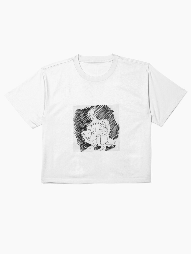 Thumbnail 2 of 4, Boxy T-Shirt, Song Cartoon - Moondance designed and sold by bromfieldpen.